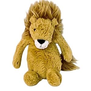 JELLYCAT London og 8" plush bashful lion stuffed animal baby lovey soft toy mini